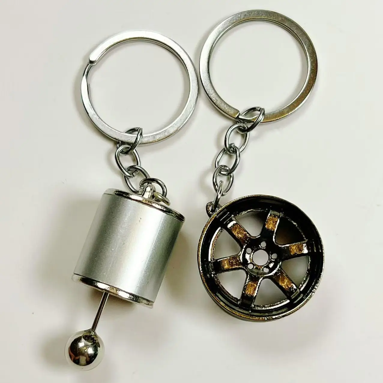 Men's 2026 Fall Metal Gear Shift Design Keychain - Pendant Accessory for Car Keys & Key Fobs Unique Father's Day Gift For Dad Desktop Decor boyfriend birthday gift gifts for boyfriend