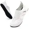 WateLves Women's Bow Rhinestone Foldable Comfort Slip-On Barefoot Sock Shoes Essential | Lightweight & Breathable Flyknit Upper | Home, Campus, Commute, Driving, Travel, Hotel & Water-Friendly#sohochic