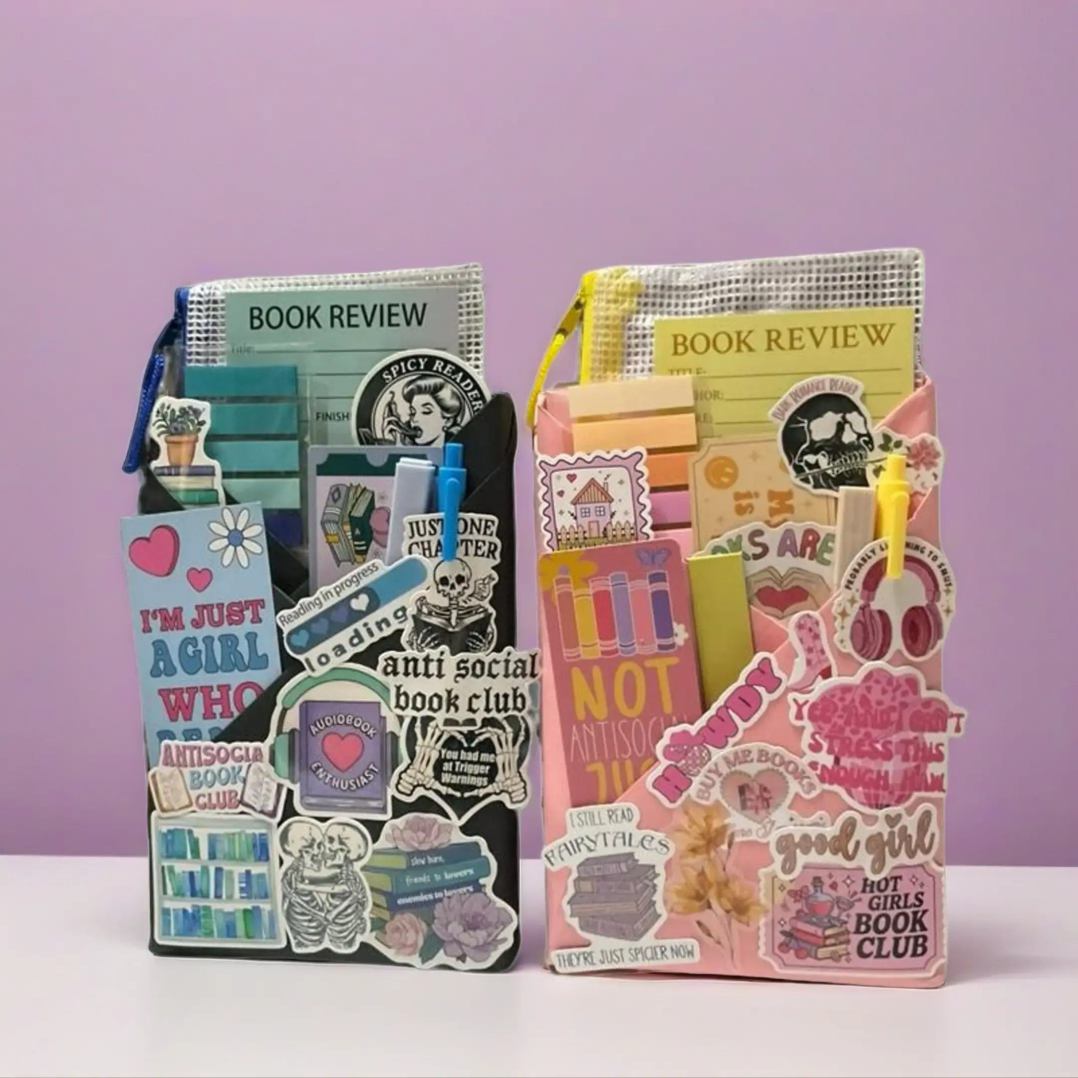 HARDBACK Double Blind Date with a Book Bundle Hand-Wrapped with Adorable Stickers & Stylish Scrunchie Perfect for Book Lovers & Gifts Romance Thriller Fantasy & More Genres Available