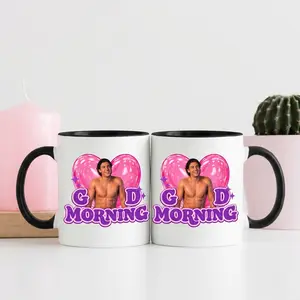 Garrett Graham Good Morning Mug, Off Campus Briar U Book Coffee Mug, Romance Hockey Graham 44 Tea Mug, Elle Kennedy Movie Book