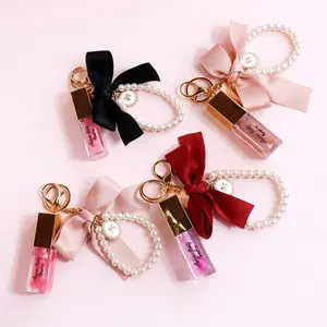 Lip Oil with Coquette Keychain