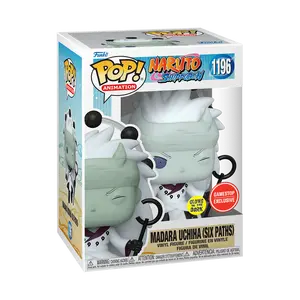 Funko Pop! Naruto: Shippuden - Madara Uchiha (Six Paths) (Glow) #1196 Exclusive (Sticker may vary) Collectible Pop Vinyl Figure