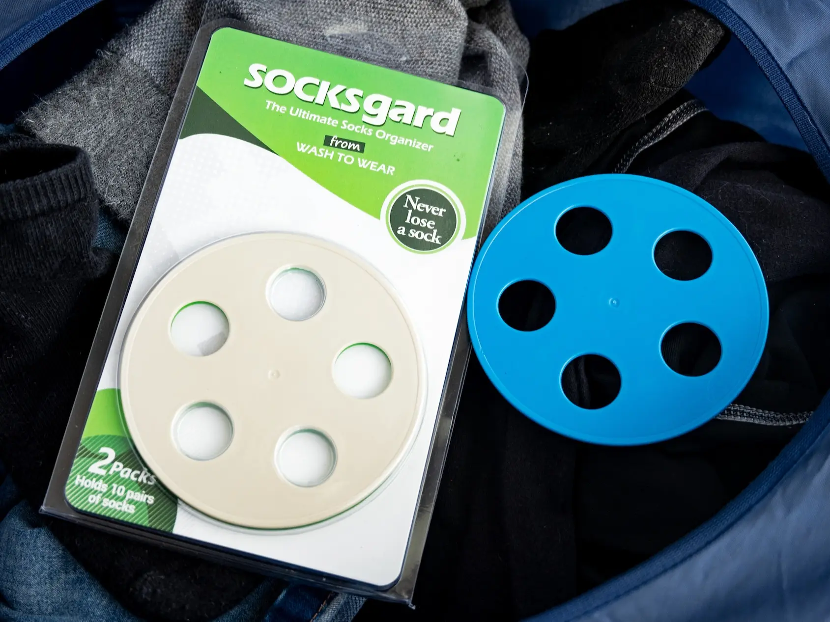SOCKSGARD | Socks & Laundry Organizer | "Never Lose A Sock Again!"