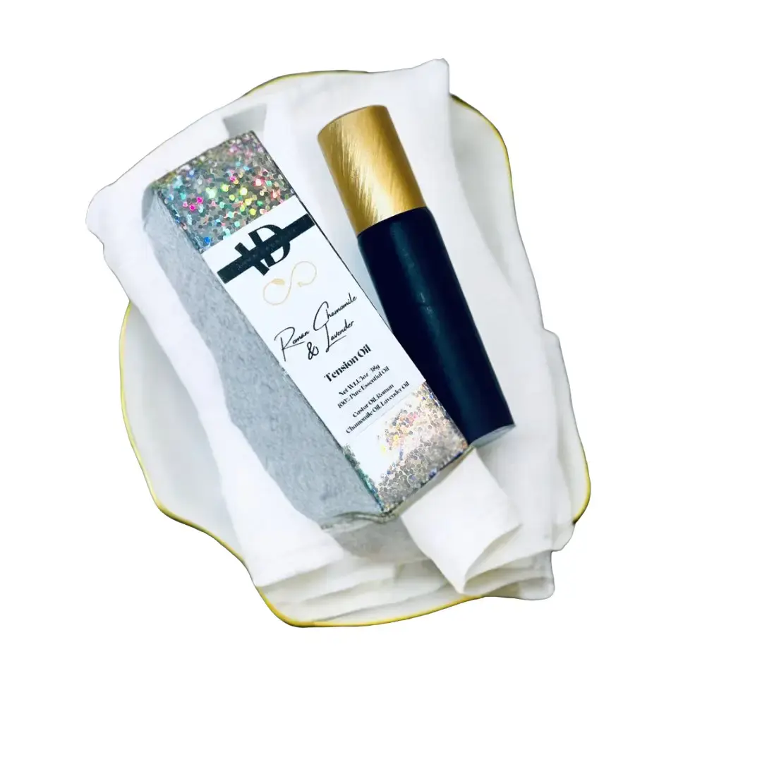 Roman Chamomile & Lavender Tension Oil - Pure Essential Oils