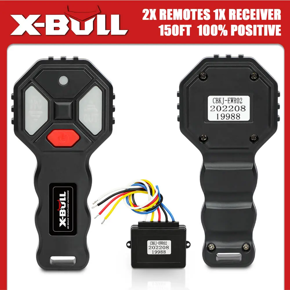 X-BULL Wireless Electric Winch Remote Control X-BULL Wireless Electric Winch Remote Control