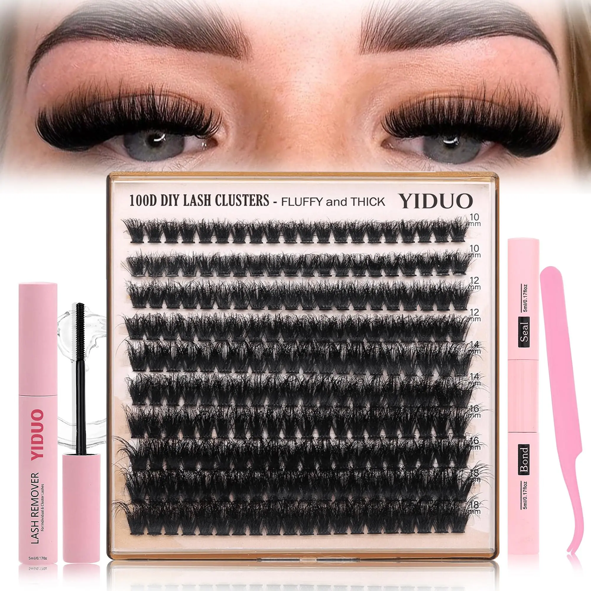 200pcs 100D Lash Kit