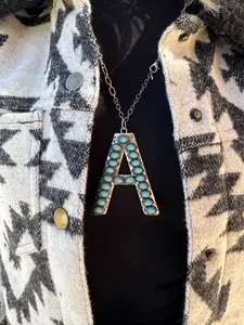 Turquoise Letters