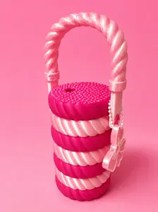 Rope Tumbler Holder with Handle – 3D Printed | Bia Print USA