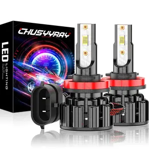 Combo LED Headlight Kit Bulb Low Beam H11 Fit Chevy Silverado 1500 2007 2008 2009 2010 2011 2012 2013 2014 2015