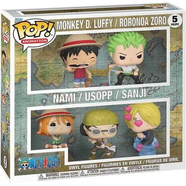 One Piece Funko Pop! Vinyl Figure 5-Pack