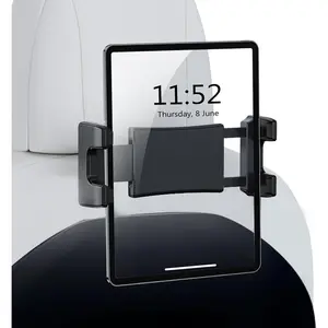 OHLPRO Tesla Tablet Holder for Model 3/Y, Headrest iPad Mount for Back Seat, Adjustable Car Backseat Mount Compatible with 5-13" iPad Tablets & Phones, Essential for Long Road Trips with Kids