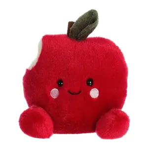 Palm Pals Adorable Crisp Red Apple 5 inch Mini Soft Plush Collectable Stuffed Animal