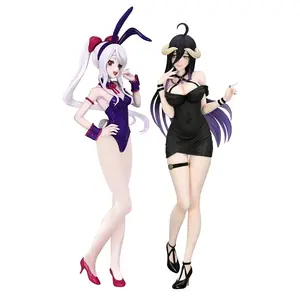 Anime Figure Albedo Shalltear Bloodfallen Action Figure albedo Figure PVC Model Car Decora Adult Toy Collection Girl boy Gifts