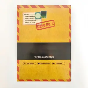 Hidden Game Midnight Crown Unsolved Murder Mystery Game Detective Investigation Clues Evidence Solve Crime Night Party Date Night