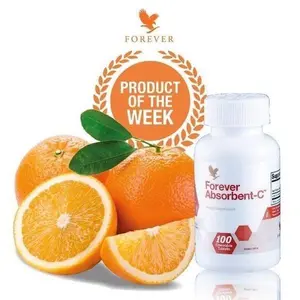 Forever Absorbent-C Vitamin C Mult Vitamins Edible Supplement for Immunity Support with Papaya Honey & Oat Bran for Optimum Skin & Immune Health