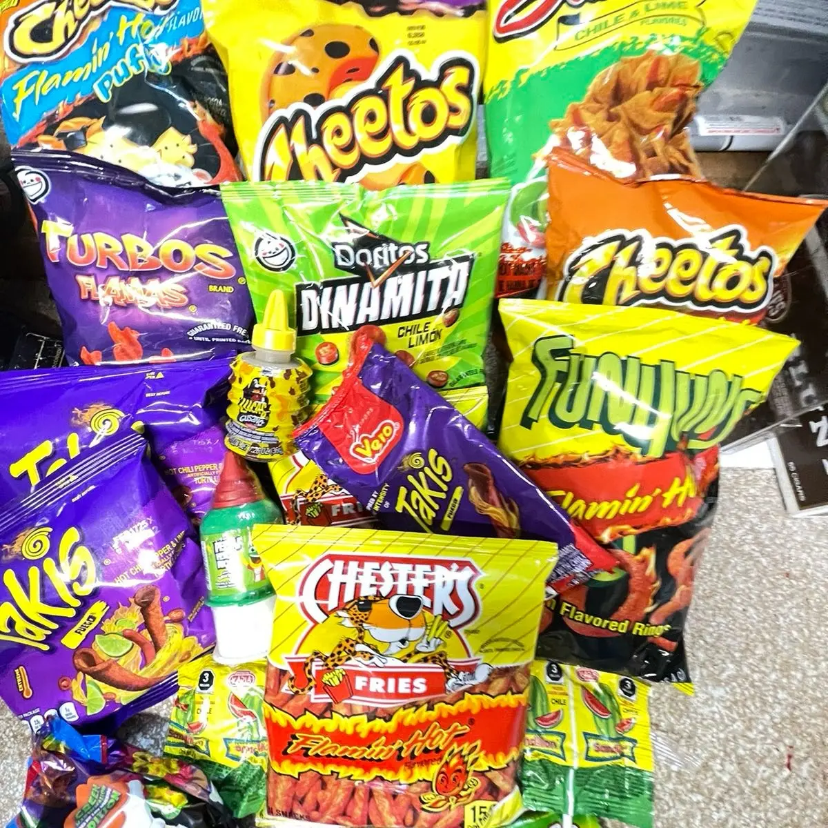Spicy Chip Box - Crispy Snack for Snacking