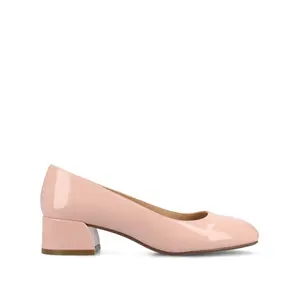 SAAR II PATENT PUMP HEELS IN WIDE - Pink Patent