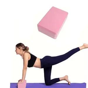 High Density 200g Foam Yoga Brick, Yoga Props, Back Muscle Massage, Enhanced Stretching and Shaping, Ideal Fitness Accessory, Durable and Lightweight