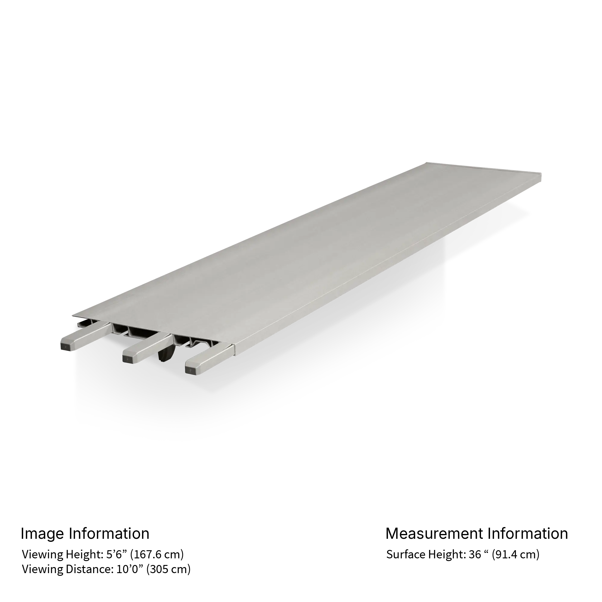 Toden Surface/Shelf Extension Kit - 72"W x 16"D, Removable & Reconfigurable, Tool-Free Installation, Heavy-Duty Support, Customizable Length, Ideal for Any Room