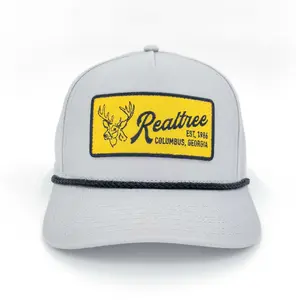 Realtree Gray Rope Cap