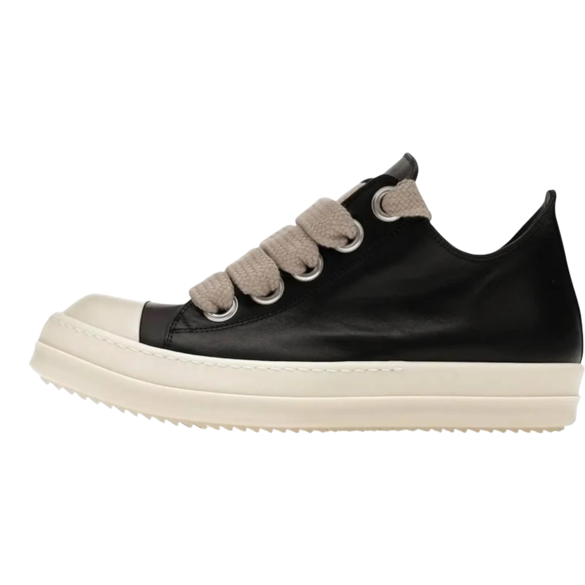 1297697 Rick Owens Concordians Jumbo Laced Black/Milk Sneakers