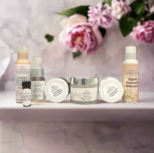 Glimmer Goddess Deluxe Organic Hyaluronic Acid Anti-Aging Deluxe Sample Kit