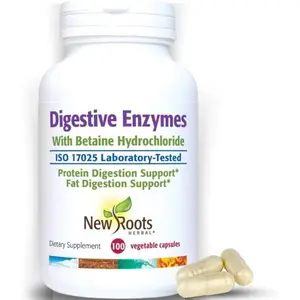 Digestive Enzymes Capsules with Ox Bile & Betaine HCl for No Gallbladder Support, Papain Pepsin A Pancreatin for Gut Cleanse Detox & Improved Digestion