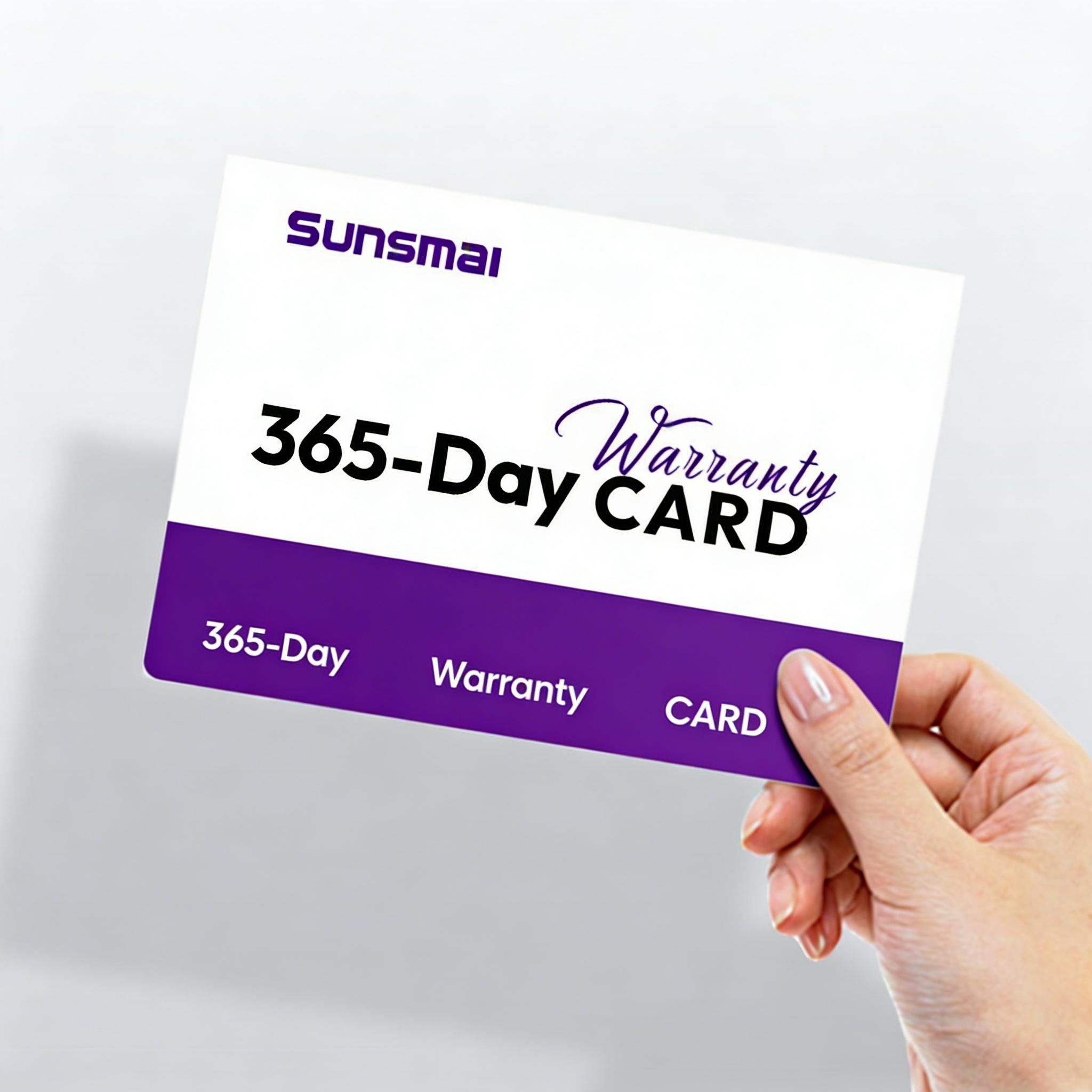 Sunsmai After-Sales Support Card, Refund Exchange & Problem Solving Assistance