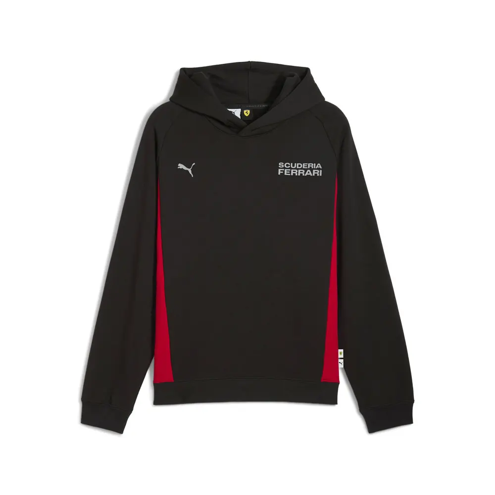 PUMA Mens Scuderia Ferrari Lifestyle Hoodie Casual Outerwear Casual - Black