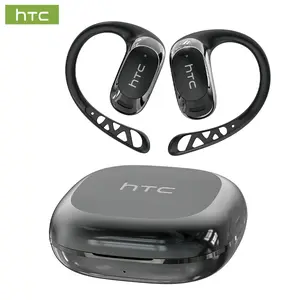 HTC NE28 OWS Bluetooth Wireless Earbuds with Charging Case IPX5 Waterproof Built-in Microphone for Clear Calls 3-Month Warranty Essential for Office Meetings Remote Work & Daily Voice Communication