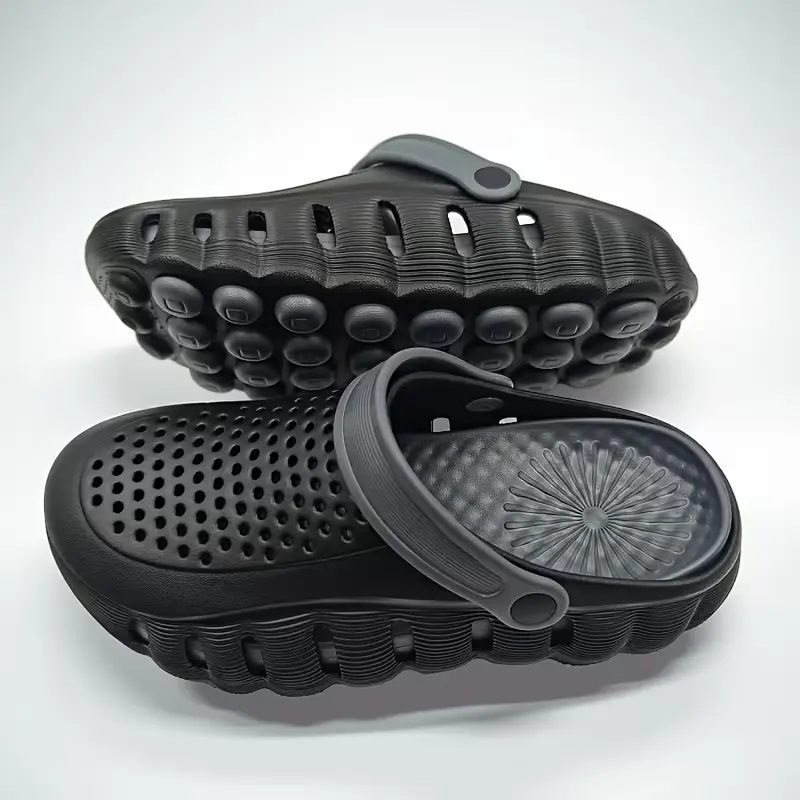 Fashion Acupressure Mule Clogs for Men Comfortable Soft Massage Pillow Sandals Women Lightweight Indoor Outdoor Cloud Slides