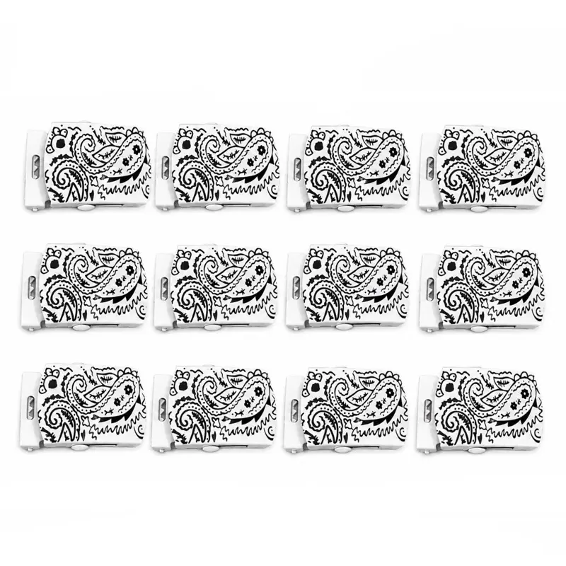 1 Dozen Bandana Buckles for Belts Fashion Accessories Buckle