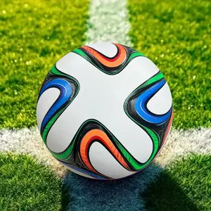 Futbol Mundial Brasil 2014 Ball Size 5, High Quality Soccer Ball for Kids & Adults, All Skill Levels, Durable Football for Training