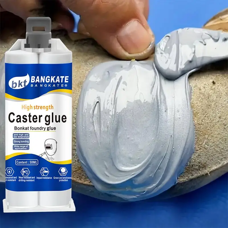 50ml Caster Glue, 1 Count High Temperature Resistant Metal Repair Agent, Waterproof Welding Repair Glue, Multi-purpose Welding Repair Glue, Metal Repa