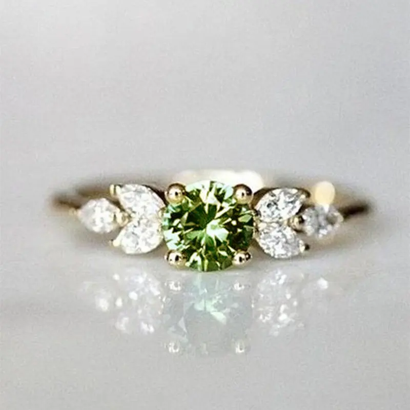 Summer Elegant Rhinestone Decorated Copper Ring, Fashion Rings Jewelry for Women, Wedding Engagement Bridal Jewelry Gift, Statement Rings, Upscale Ring