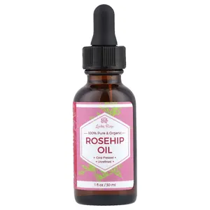 Leven Rose 100% Pure & Organic Rosehip Oil, 1 fl oz (30 ml)