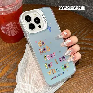 Softcase for iPhone 17 16 E Pro Max 15 Plus 14 13 12 11 XR XS  Bible Verse Patchwork High quality Shockproof Anti-Scratch Phone Case