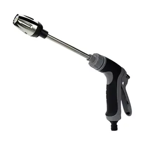 Portable High-pressure Cleaning Water Gun, Press Control, Adjustable Pressure Control System, Turbo Power Jet Function, Garden Hose Turbo Cleaning Machine