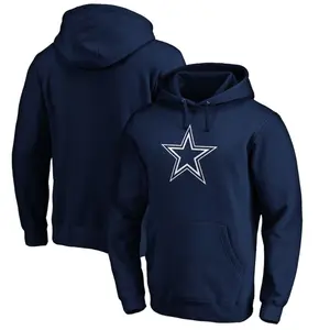 Dallas Cowboys Navy Blue Primary Logo Hoodie
