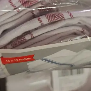 Customer photo review for cotton dish towels
