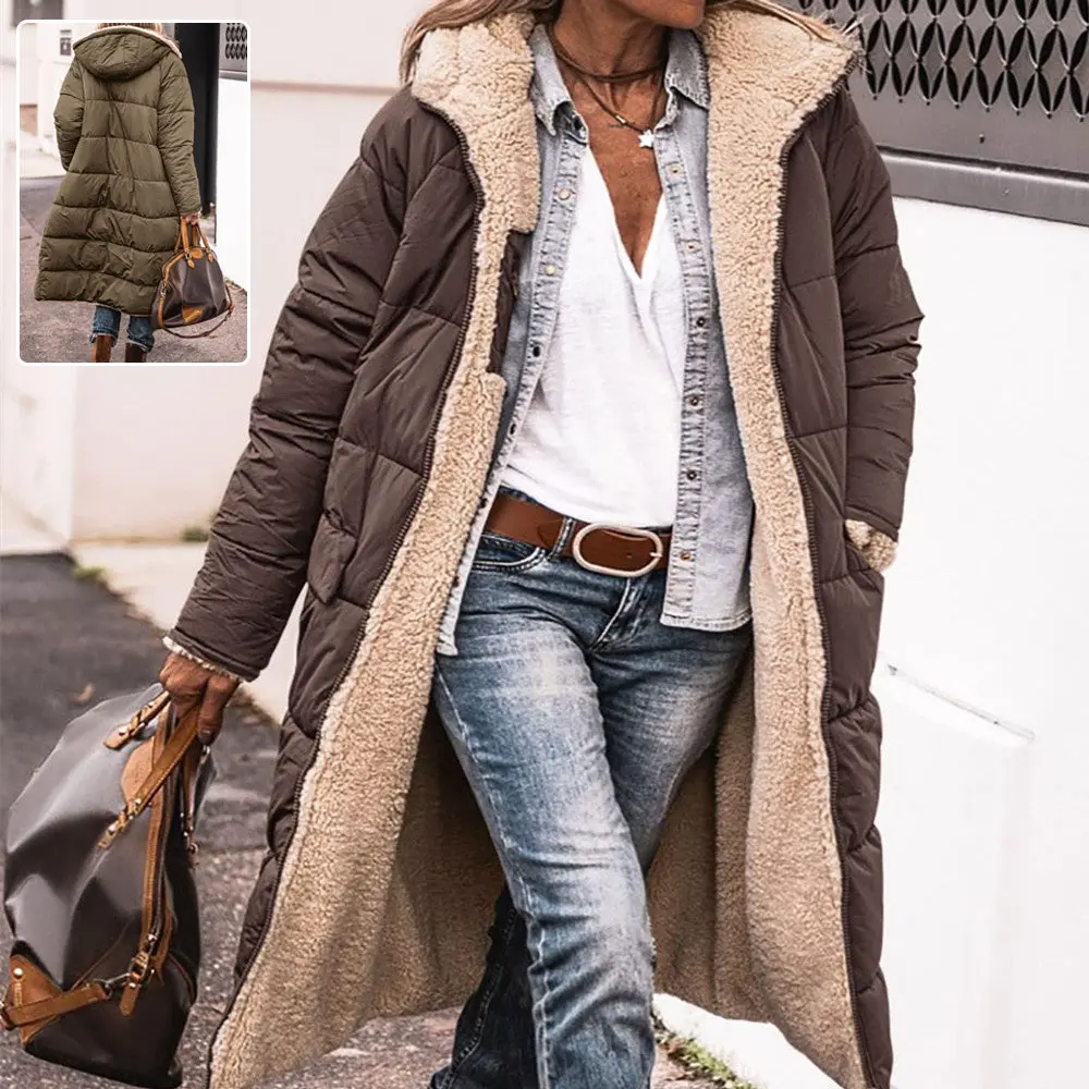 Women's Reversible Long Coat