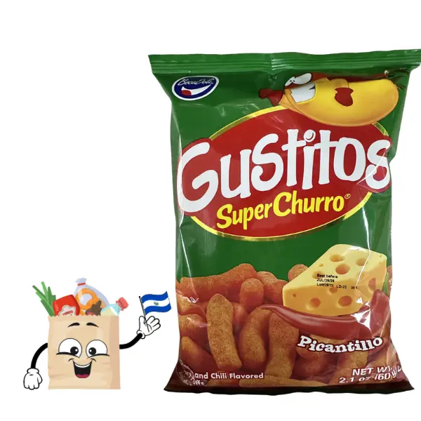 Gustitos by Bocadeli Super churro picantillo (3 pack)