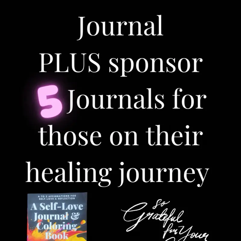 Help Sponsor a Meeting with 5 Affirmation Journals