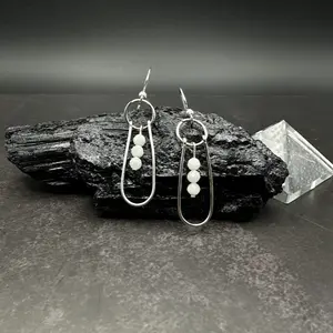 Moonstone Drop Earrings