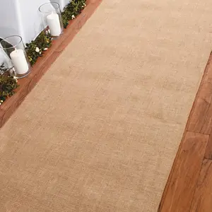 3 Ft. x 50 Ft. Burlap Roll Rustic Ceremony Aisle Runner Decoration