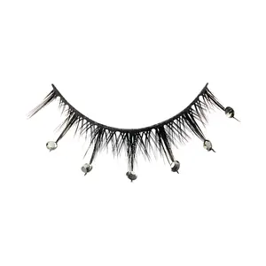 KISS Halloween Decorated Lashes & Gem Sticker - Flapper Girl