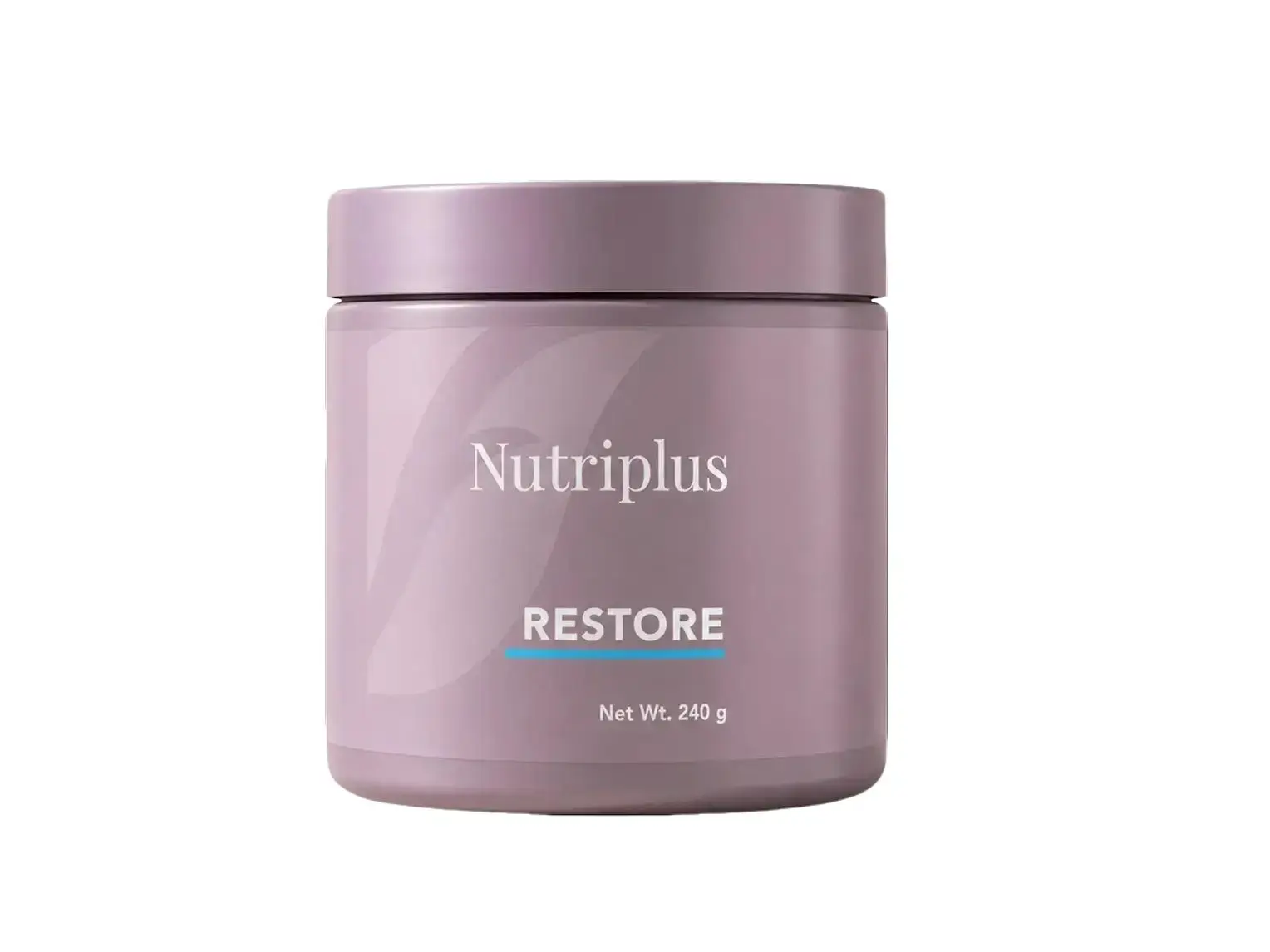 Farmasi Nutriplus Restore Edible Healthcare Dietary Supplement Powder - 240g Adult Basic Essential Mix, Supports Rest, Relaxation & Recovery with Calcium, Magnesium, Zinc & Vitamin D