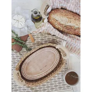 Personalized Bread Warmer & Basket Gift Set with Tea Towel - Bible Oval