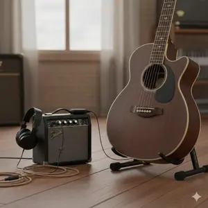 A8 Wireless Guitar System: UHF Dual Mode, Rechargeable Battery, 100ft Range for Crystal Clear Audio. Perfect for Electric Guitar, Bass, Violin & Keyboard. Ideal for Live Performance, Home Practice & Studio Recording. Plug & Play, Long-Lasting.