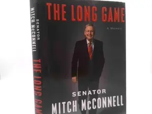 USED Book - The Long Game: A Memoir by McConnell, Mitch (Hardcover) - english